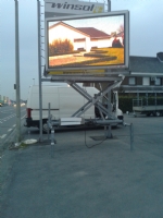 ledscherm huren in Oostende